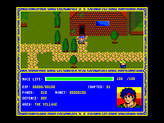Avalon MSX — Het dorp